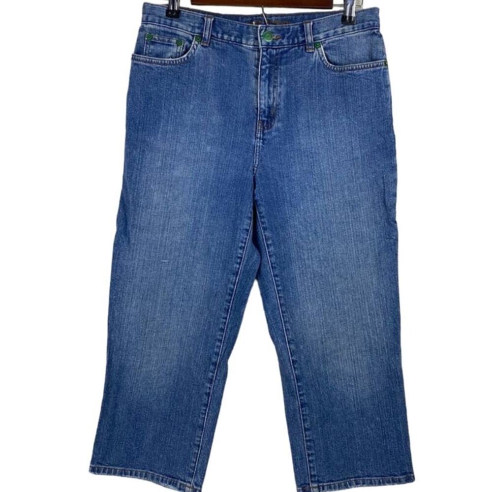 Ralph Lauren High Rise Capri Jeans Size 6